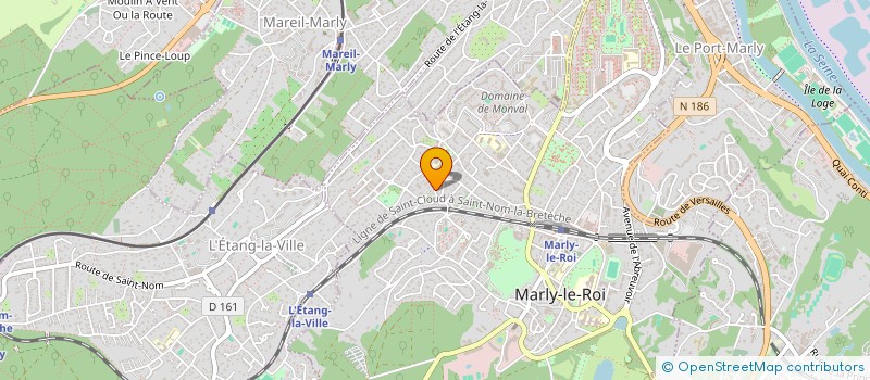 localisation de l'entreprise MONSIEUR MARC CERVERA à MARLY-LE-ROI