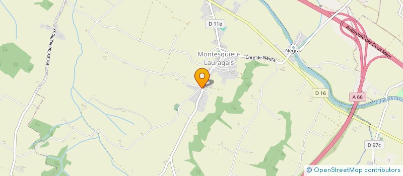 localisation de l'entreprise MONSIEUR MARC CERVERO à MONTESQUIEU-LAURAGAIS