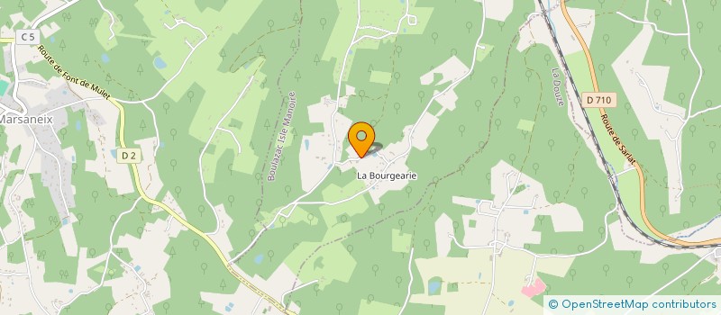 localisation de l'entreprise MONSIEUR MARC CESBRON  BOULAZAC ISLE MANOIRE