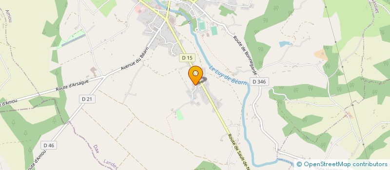 localisation de l'entreprise MONSIEUR MARC CESCOSSE  AMOU