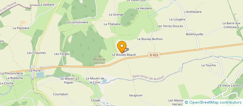 localisation de l'entreprise MONSIEUR MARC CHABOCHE à SAINT-VICTOR-DE-BUTHON