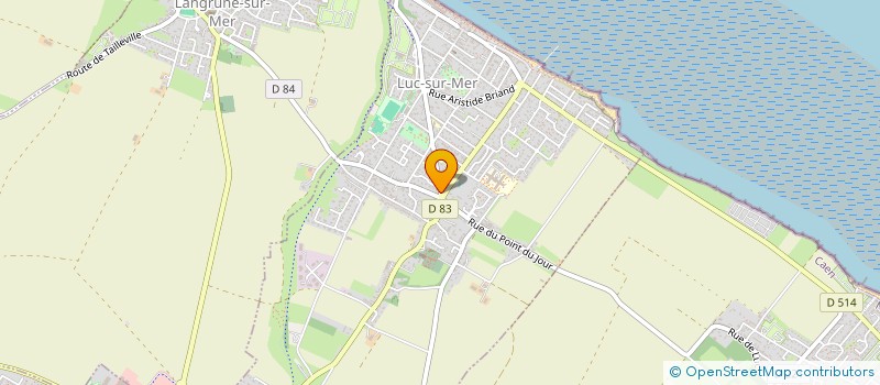 localisation de l'entreprise MONSIEUR MARC CHABOCHE  LUC-SUR-MER