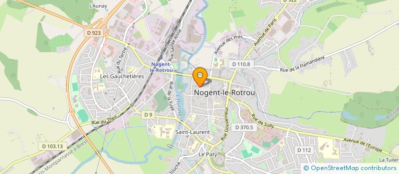 localisation de l'entreprise MONSIEUR MARC CHALAIN à NOGENT LE ROTROU