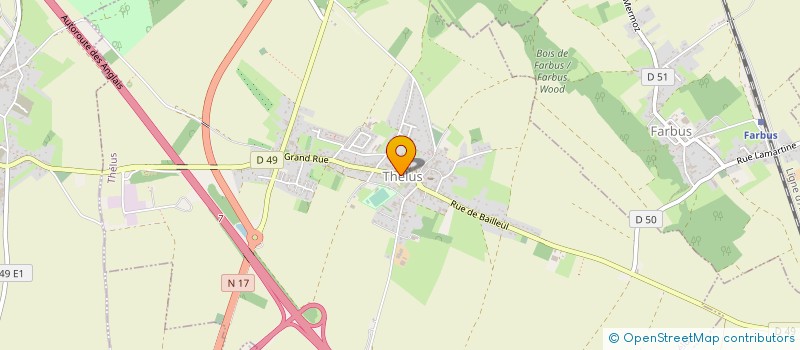 localisation de l'entreprise MONSIEUR MARC CHAMBEYRON  WILLERVAL