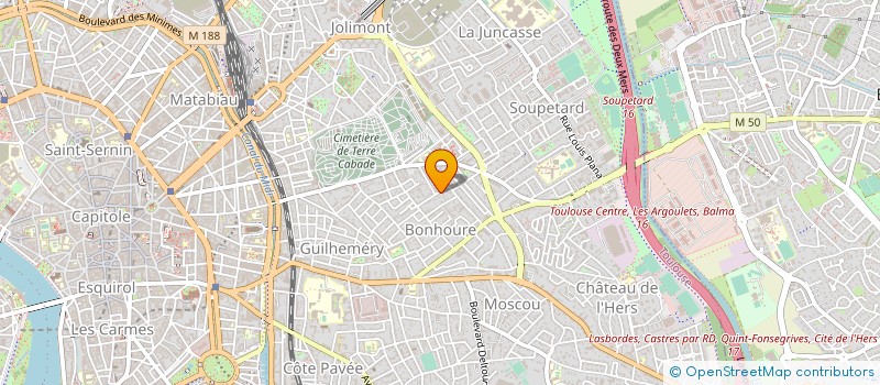 localisation de l'entreprise MONSIEUR MARC CHAMINADE à TOULOUSE