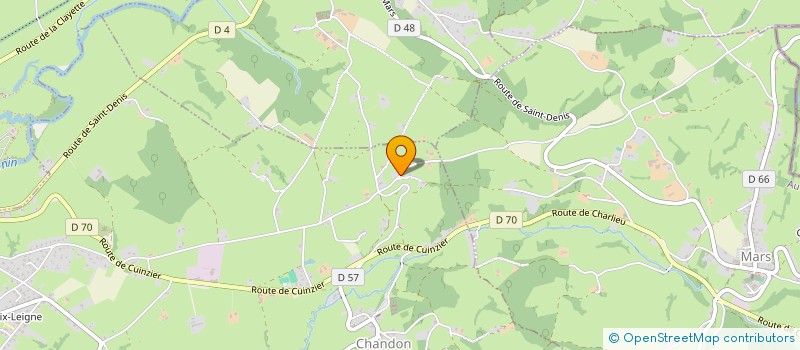 localisation de l'entreprise MONSIEUR MARC CHANTEPIE  CHANDON