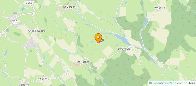 localisation de l'entreprise MONSIEUR MARC CHAPONNEAU  UXEAU