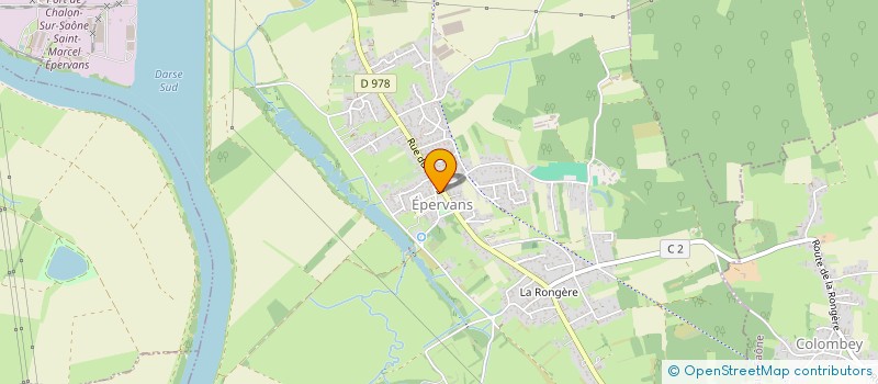 localisation de l'entreprise MONSIEUR MARC CHAPUZOT  EPERVANS