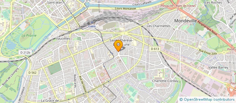 localisation de l'entreprise MONSIEUR MARC CHAULEUR à CAEN