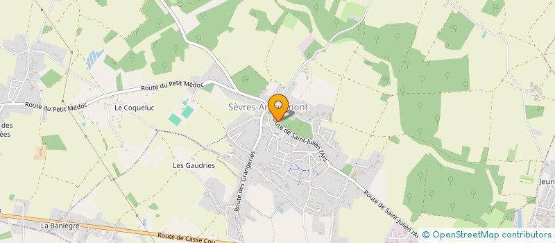 localisation de l'entreprise MONSIEUR MARC CHAUVET à SEVRES-ANXAUMONT