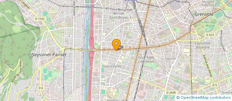 localisation de l'entreprise MONSIEUR MARC CHAVANON à GRENOBLE