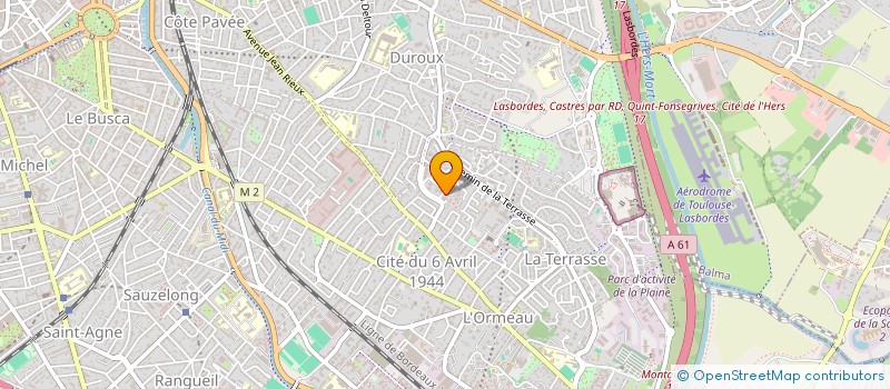 localisation de l'entreprise MONSIEUR MARC CHERIFI à TOULOUSE