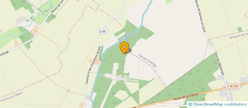 localisation de l'entreprise MONSIEUR MARC CHERRIER  SAINT-MICHEL-DE-VOLANGIS