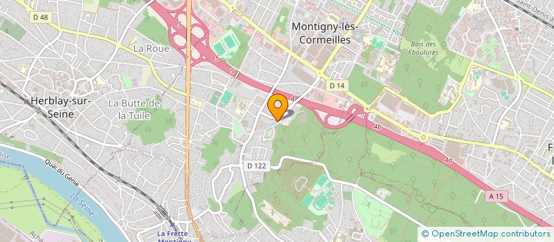localisation de l'entreprise MONSIEUR MARC CHEVREAU à MONTIGNY-LES-CORMEILLES