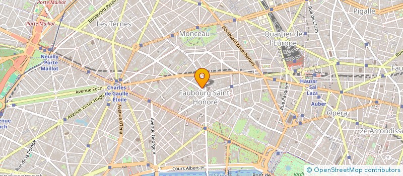 localisation de l'entreprise MONSIEUR MARC CHEVRIER  PARIS