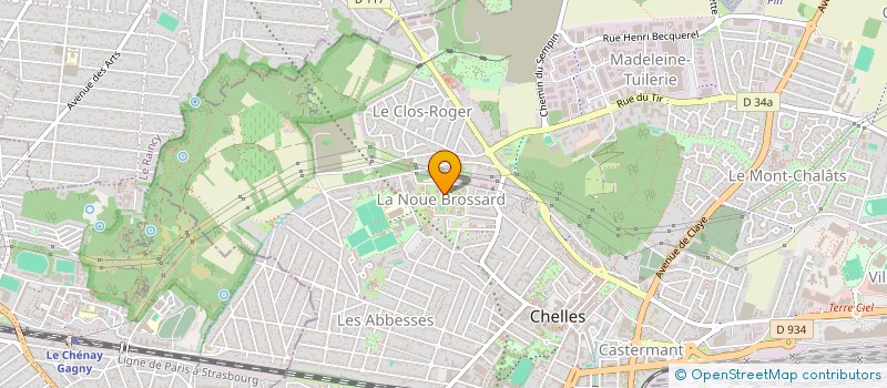 localisation de l'entreprise MONSIEUR MARC CHEYMOL à CHELLES