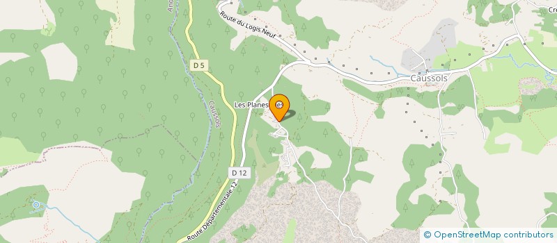 localisation de l'entreprise MONSIEUR MARC CHIAPPOLOTTI  CAUSSOLS