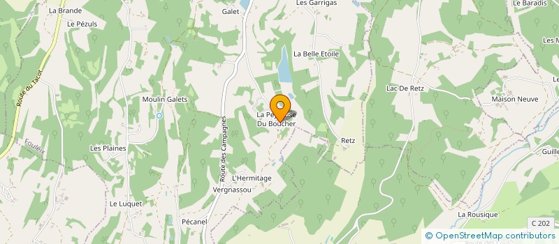 localisation de l'entreprise MONSIEUR MARC CHIMIRRI  FOULEIX