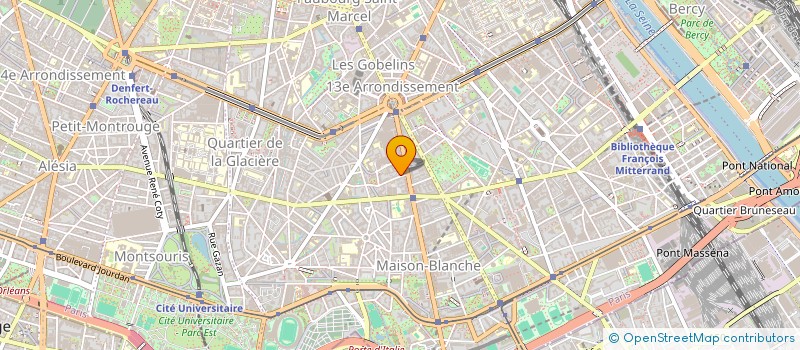 localisation de l'entreprise MONSIEUR MARC CHIRAN à PARIS