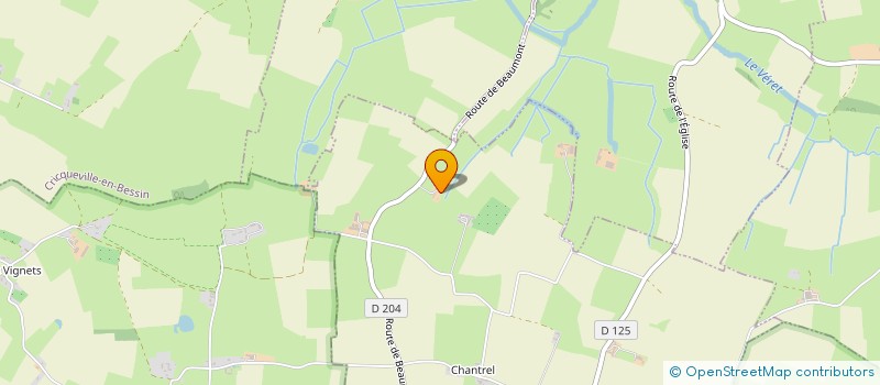 localisation de l'entreprise MONSIEUR MARC CHITEL  ISIGNY-SUR-MER