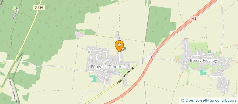localisation de l'entreprise MONSIEUR MARC CHITEL  PEROY-LES-GOMBRIES