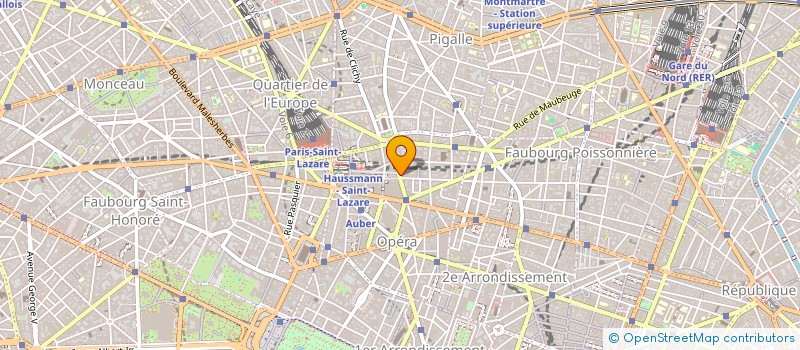 localisation de l'entreprise MONSIEUR MARC CHOQUET  PARIS