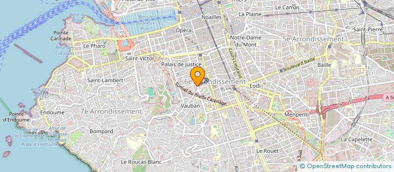 localisation de l'entreprise MONSIEUR MARC CHOSTAKOFF à MARSEILLE