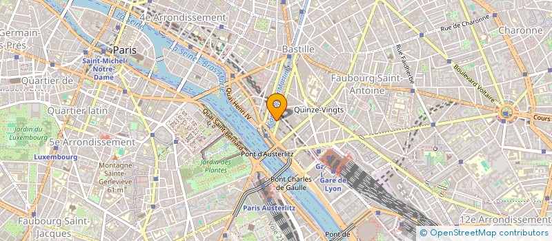 localisation de l'entreprise MONSIEUR MARC CHRISTIAN FINOT  PARIS