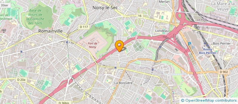 localisation de l'entreprise MONSIEUR MARC CHRISTOPHER VERNOT  NOISY-LE-SEC