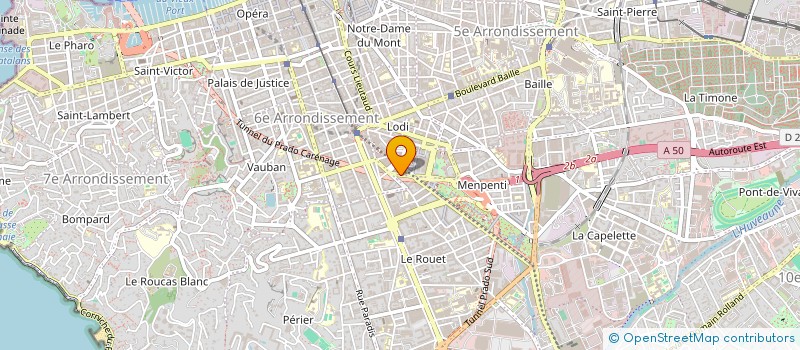 localisation de l'entreprise MONSIEUR MARC CIFELLI à MARSEILLE