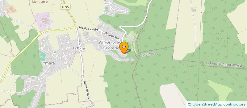 localisation de l'entreprise MONSIEUR MARC CIMPELLO  QUEVREVILLE-LA-POTERIE