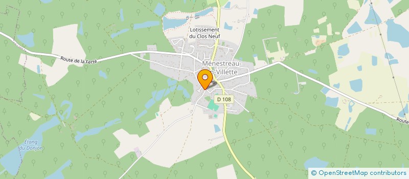 localisation de l'entreprise MONSIEUR MARC CIRAS à MENESTREAU-EN-VILLETTE