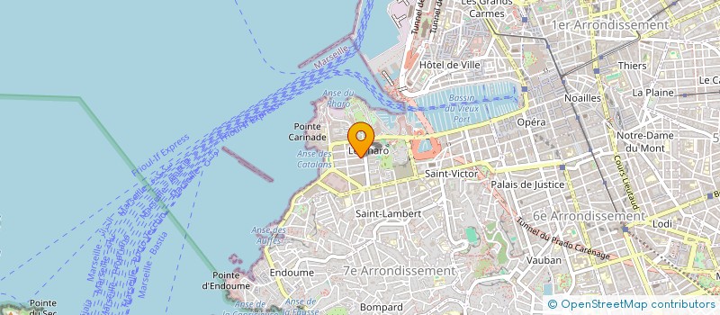 localisation de l'entreprise MONSIEUR MARC CITARELLI à MARSEILLE