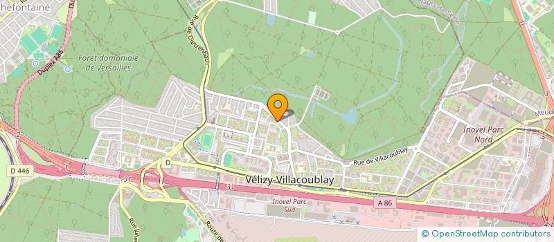 localisation de l'entreprise MONSIEUR MARC CLAPPIER à VELIZY-VILLACOUBLAY