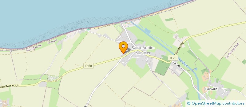 localisation de l'entreprise MONSIEUR MARC CLERET à SAINT-AUBIN-SUR-MER