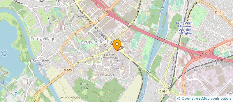 localisation de l'entreprise MONSIEUR MARC COADOU  LYON