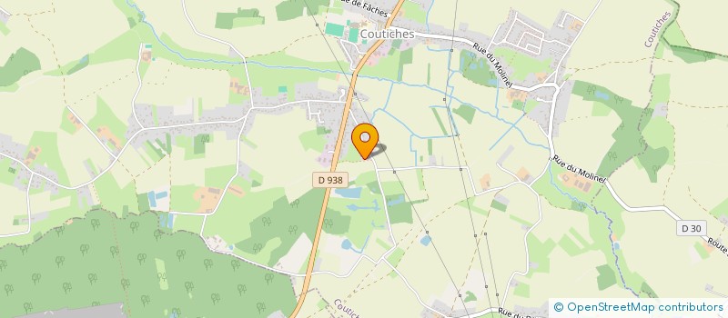 localisation de l'entreprise MONSIEUR MARC COCHEZ  COUTICHES