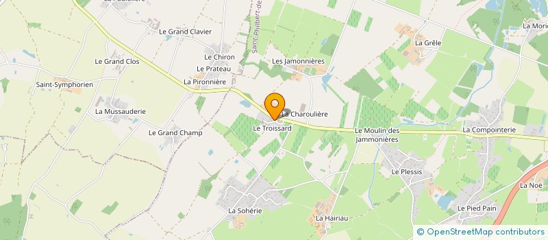 localisation de l'entreprise MONSIEUR MARC COELIER  SAINT-PHILBERT-DE-GRAND-LIEU