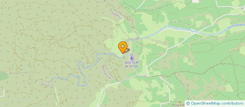 localisation de l'entreprise MONSIEUR MARC COFFINET  TERRATS