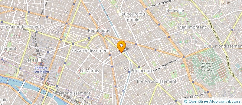 localisation de l'entreprise MONSIEUR MARC COHEN  PARIS