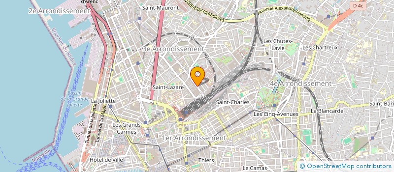 localisation de l'entreprise MONSIEUR MARC COHEN à MARSEILLE