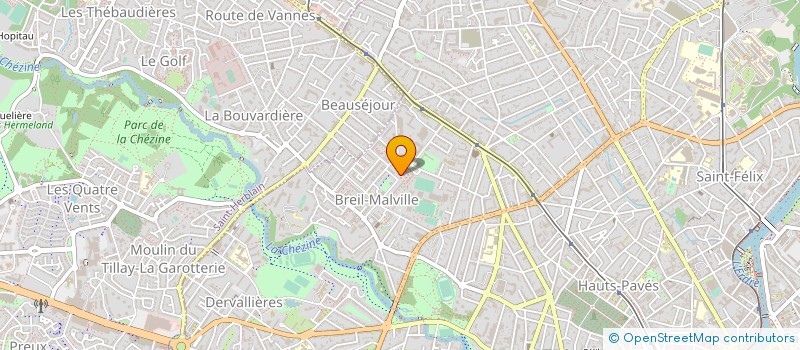localisation de l'entreprise MONSIEUR MARC CONNAN à NANTES
