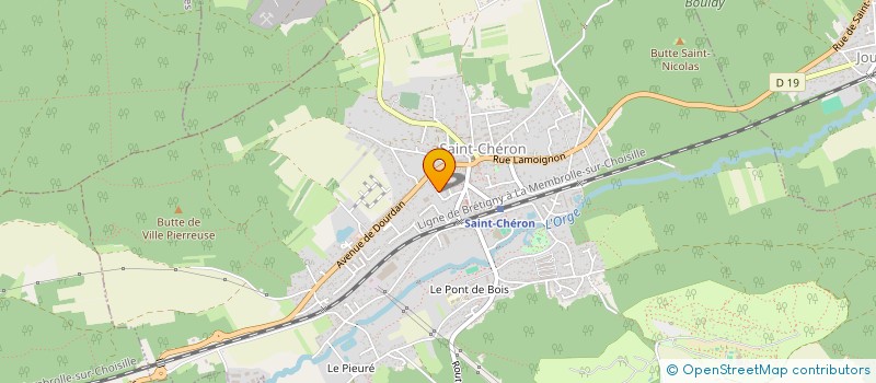localisation de l'entreprise MONSIEUR MARC CONSTANTIN à SAINT-CHERON