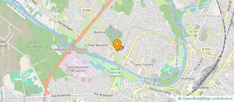 localisation de l'entreprise MONSIEUR MARC CONSTANTIN à ANGOULEME