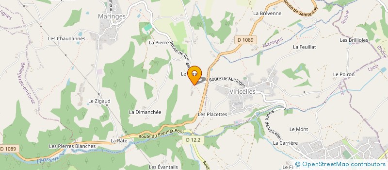 localisation de l'entreprise MONSIEUR MARC COQUARD  MARINGES