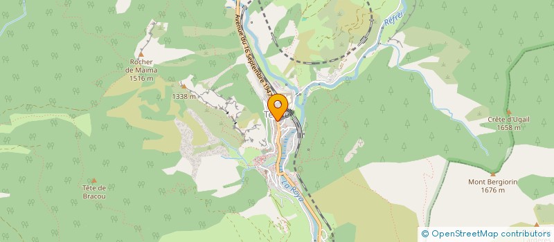 localisation de l'entreprise MONSIEUR MARC COQUILLARD  PUGET-SUR-ARGENS