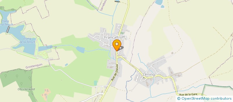 localisation de l'entreprise MONSIEUR MARC CORDIER  FRANCALTROFF