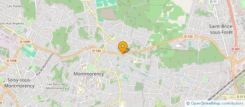 localisation de l'entreprise MONSIEUR MARC CORNET  MONTMORENCY