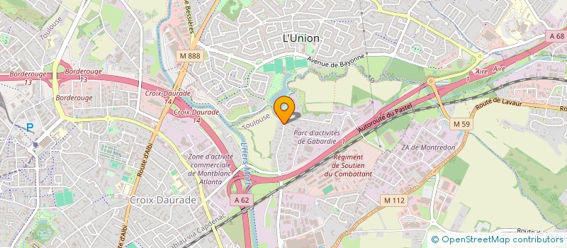localisation de l'entreprise MONSIEUR MARC COROT à TOULOUSE