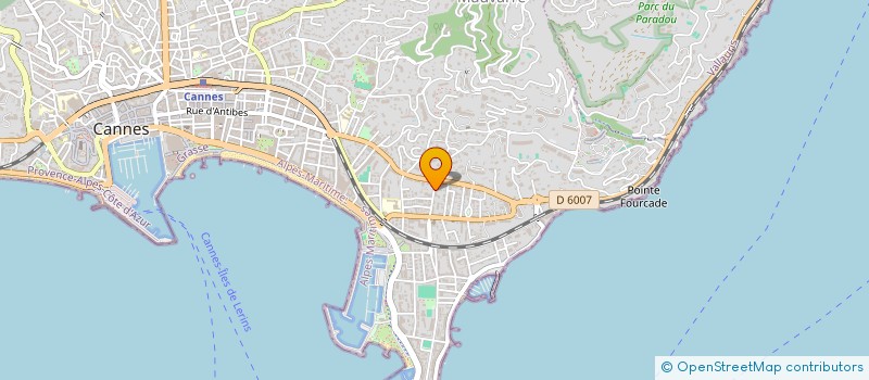 localisation de l'entreprise MONSIEUR MARC COTOMAN  CANNES